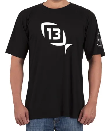 13 Fishing M. Mcshirt T-shirt noir lifestyle