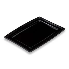 5 Plateaux de présentation APET 46X30 Noir