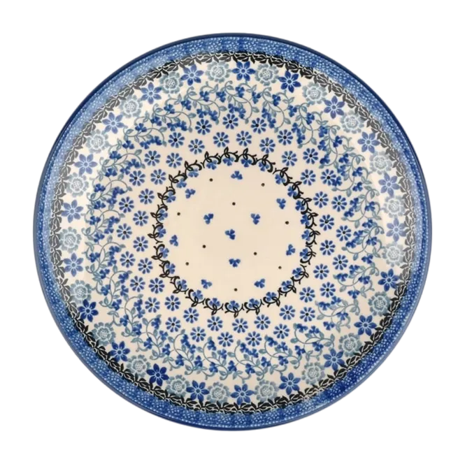 Assiette Plate Bunzlau Castle Plat Belle Fleur (25 cm)
