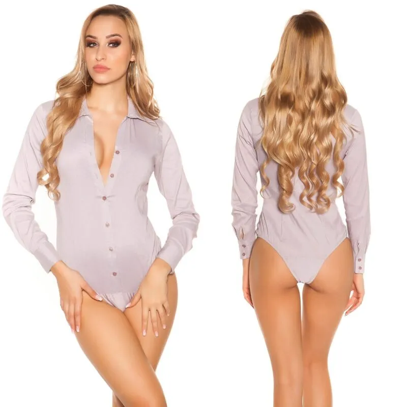 Body pour femme fashion KALY couleur beige