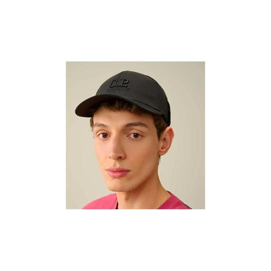 Casquette Chrome-R Goggle Noire C.P Company | Toulouse