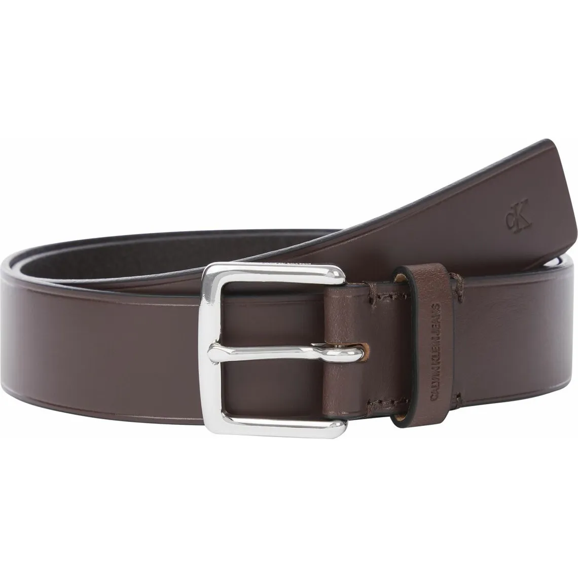 Ceinture classique en cuir Marron | 3 Suisses