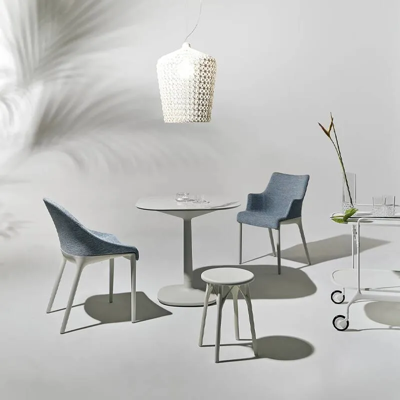 Chaise     ELEGANZA NIA Melange bleu ciel           KARTELL