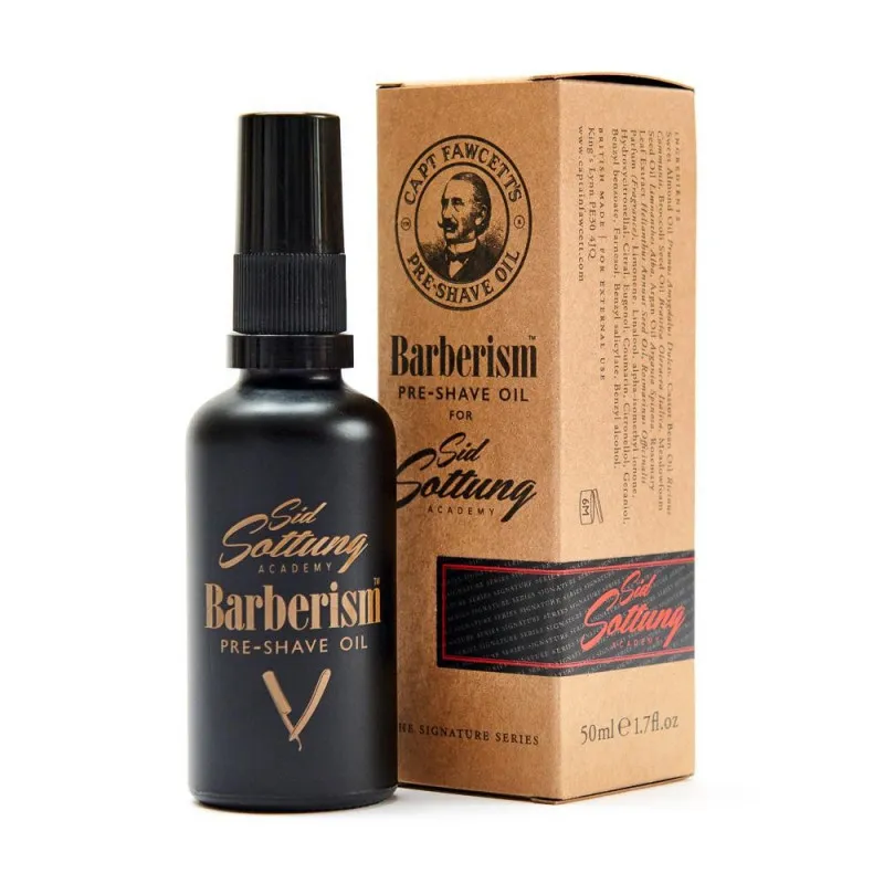 Huile avant rasage Barberism™, Captain Fawcett