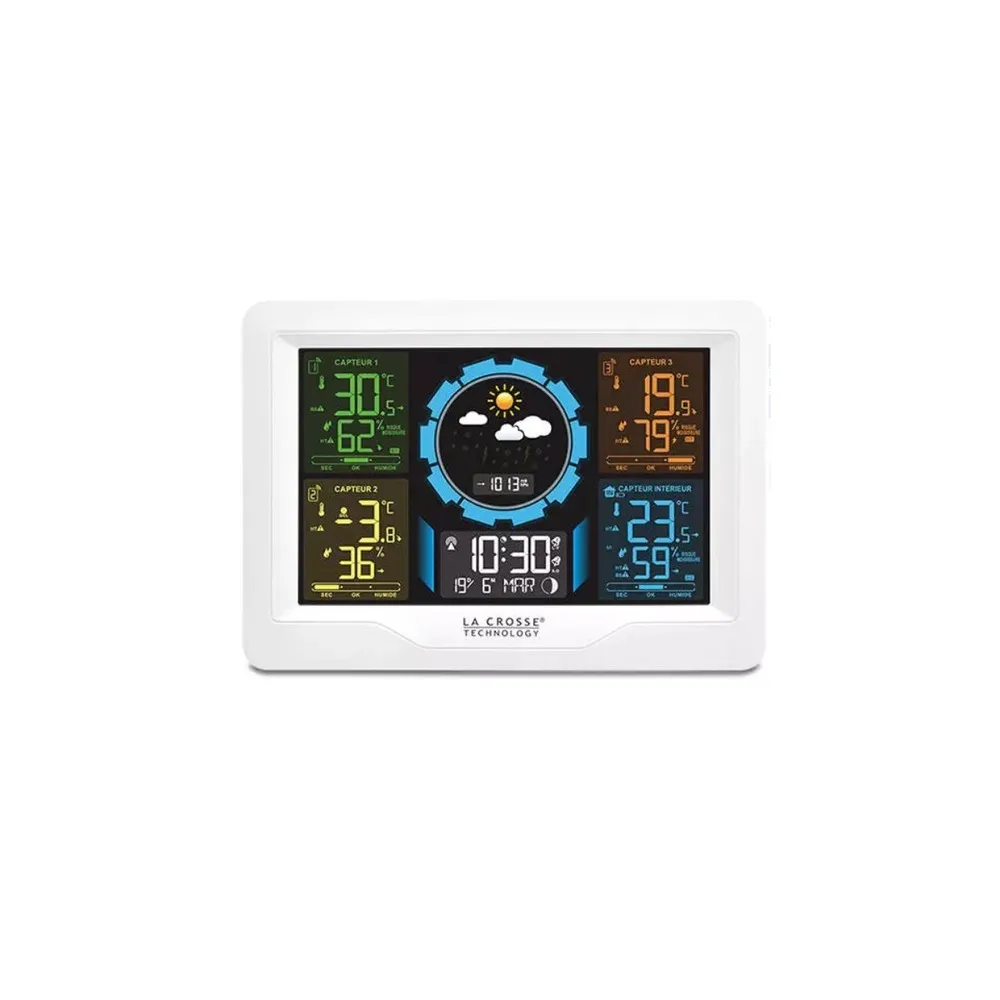 La crosse technology station météo blanc - ws6304whi