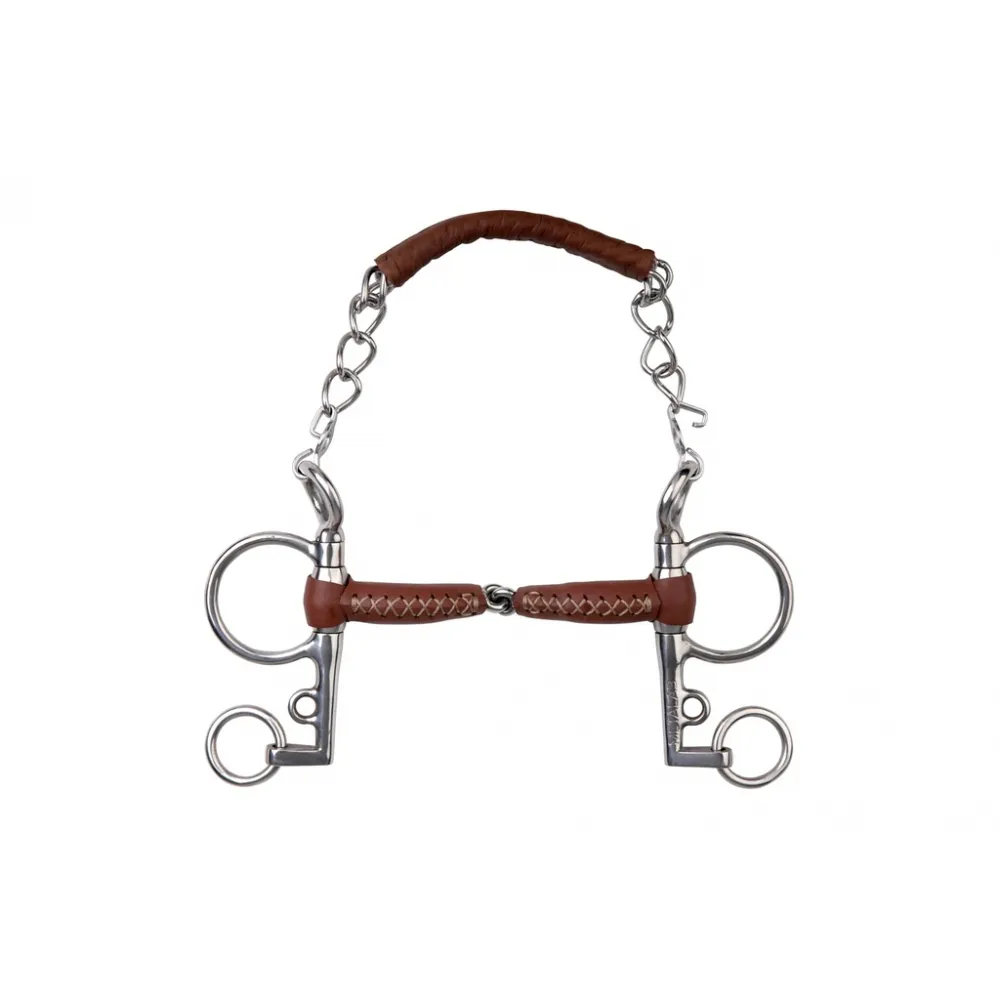 Mors Pelham Pinchless cuir Metalab - PADD - MORS PELHAM - PADD