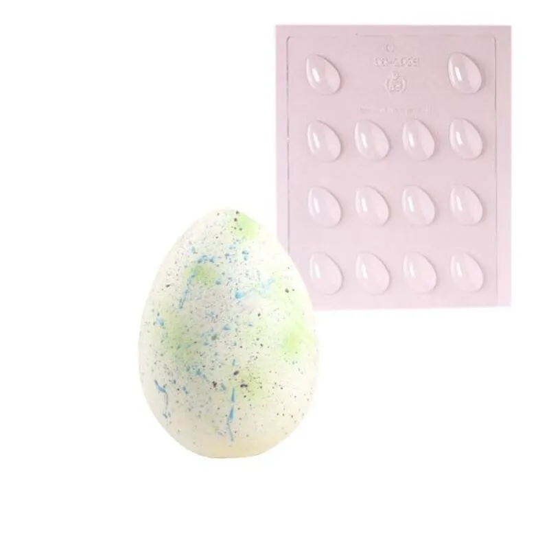 Moule chocolat oeuf lisse 3,5 cm Martellato 