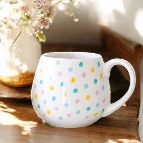 Mug Blanc à Pois 