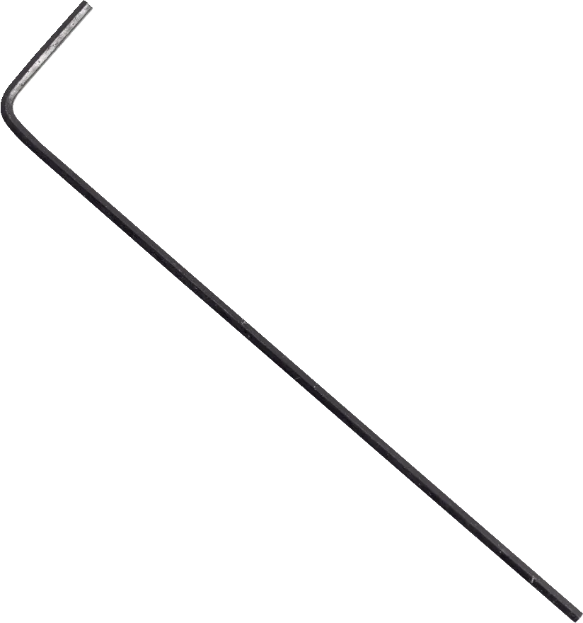 Proto/Facom 46203 Clé hexagonale en "l" 0.05" x 2-7/8" embout plat