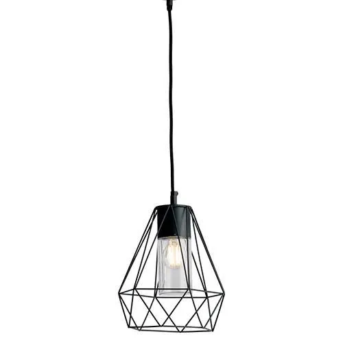 Suspension E27 INTEC 90x22x90cm noir Mandala  - LANT-MANDALA-S1