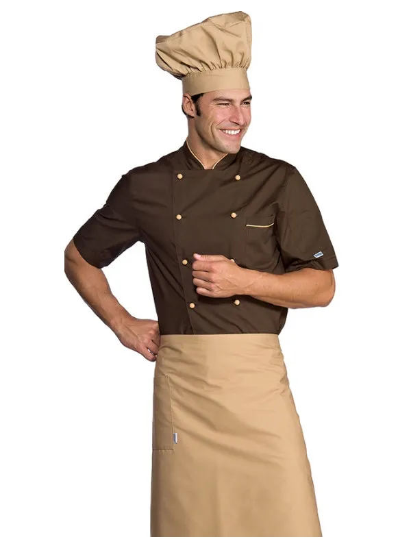 Veste Chef Cuisinier Alicante Cacao Biscuit