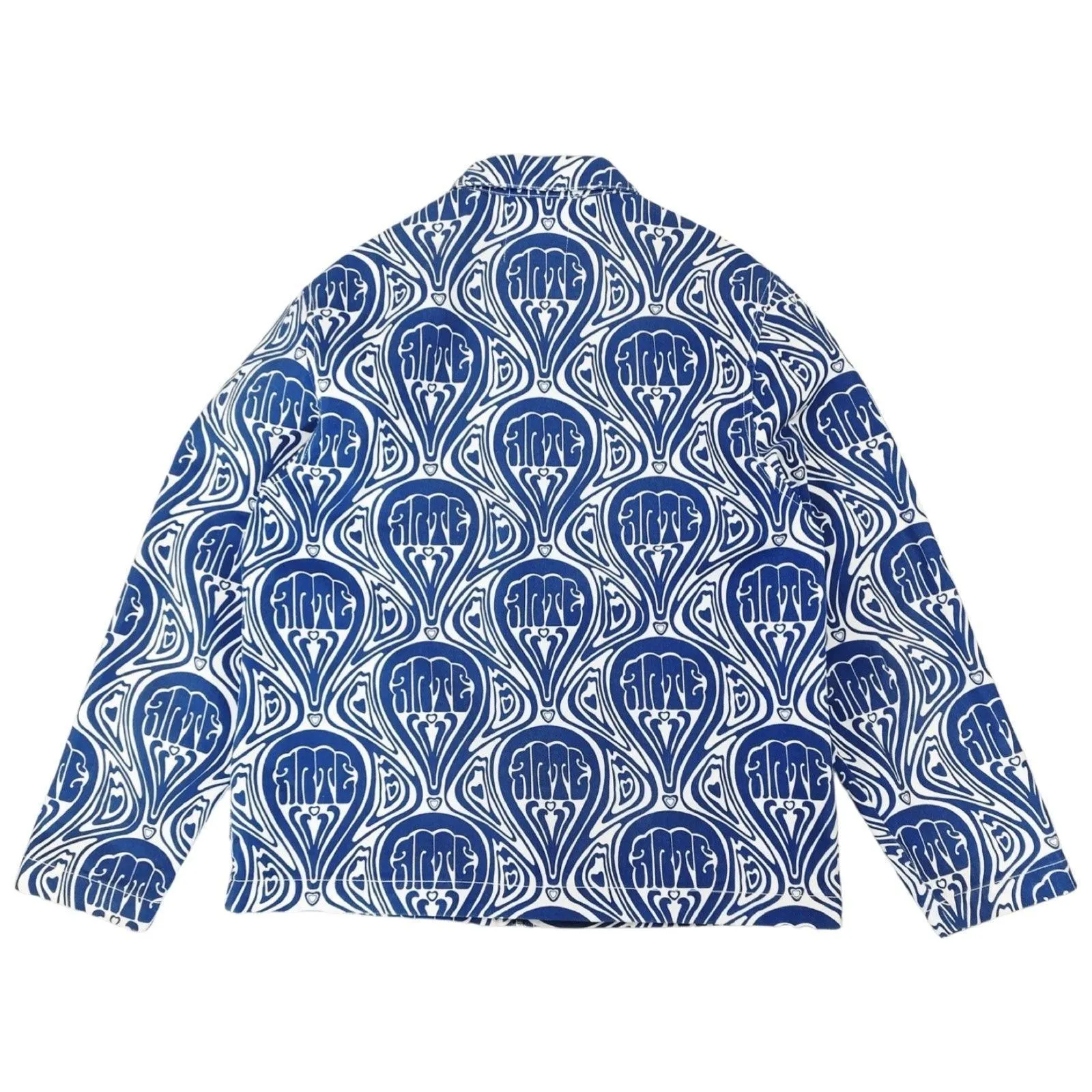 Veste à motifs bleu taille M
